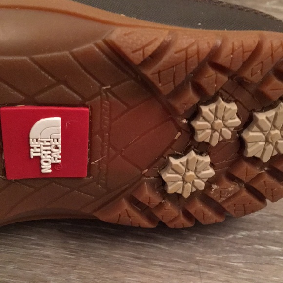 The North Face Nuptse Purna brown suede waterproof boot 9 - Picture 7 of 9
